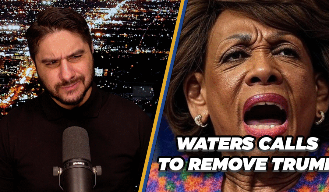 Muppet Maxine Waters Calls To Get Aggressive & Remove President Trump From Office | Drew Hernandez