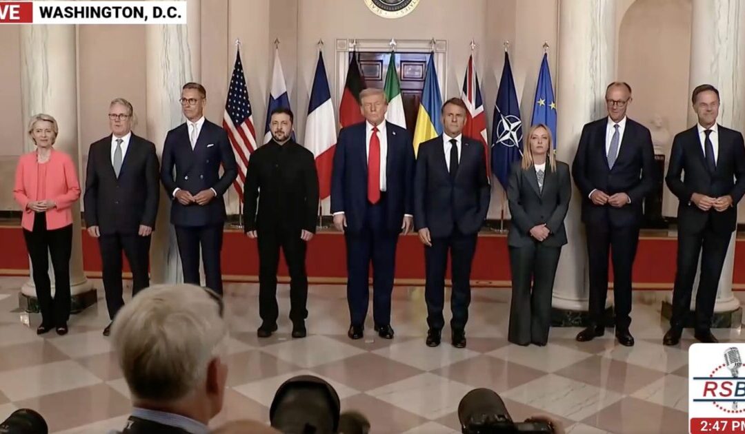 WATCH LIVE: President Trump Holds Multilateral Meeting with European Leaders Following Meeting with Zelensky
