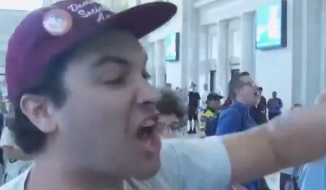 Crazed Leftists Heckle Vance, Hegseth, and Miller as They Leave Union Station “F*ck Tou, Pete! F*cking Nazi!” – “Get the F*ck Out of My City!” (VIDEO)