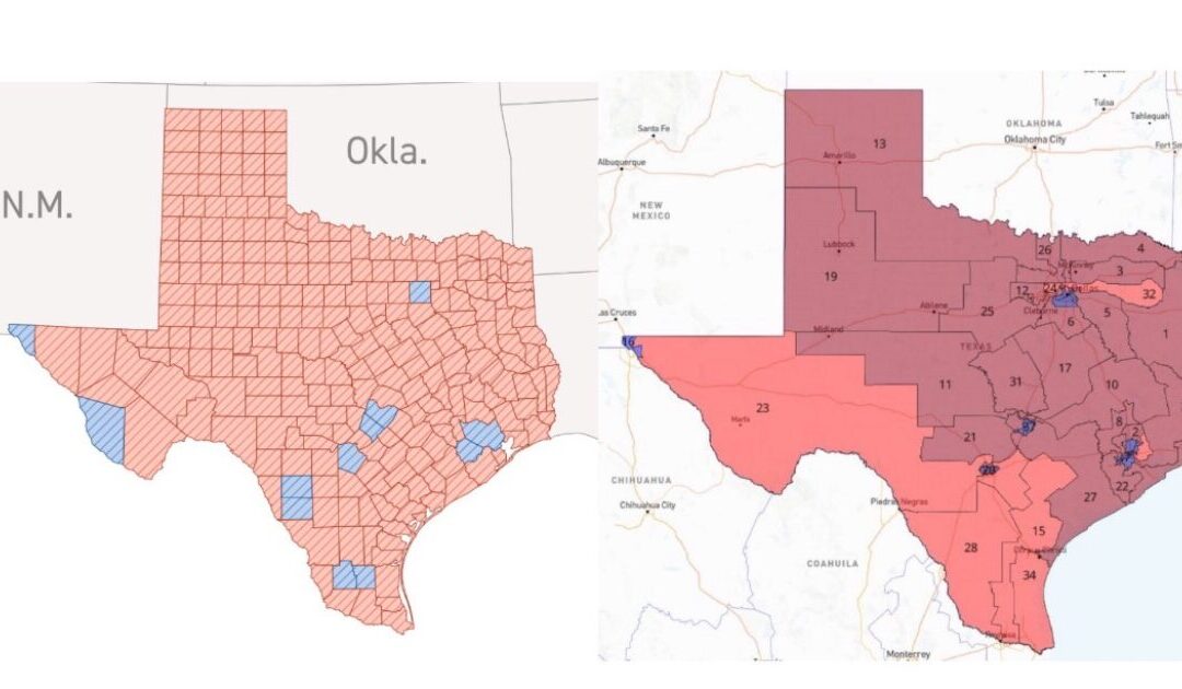 Texas Lawmakers Give Final Approval to New Congressional Voting Map, Sending it to Governor Abbott’s Desk – GOP Poised to Gain Five More House Seats