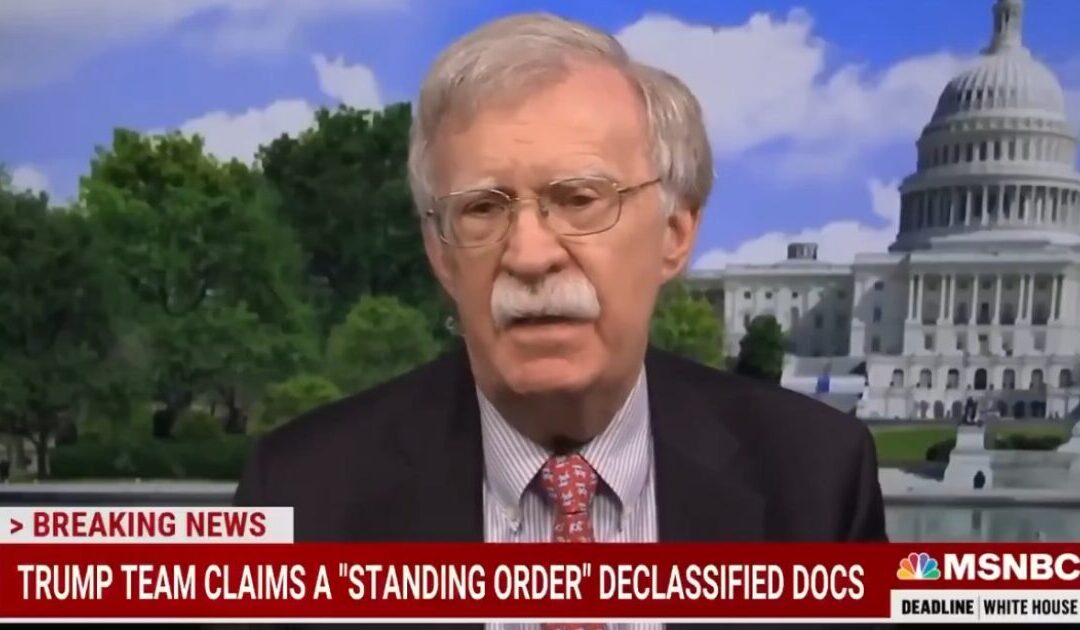 FLASHBACK: A Pompous John Bolton Celebrated FBI Raid on Trump’s Mar-a-Lago Estate… And Now His Words Are Coming Back to Haunt Him (VIDEO)