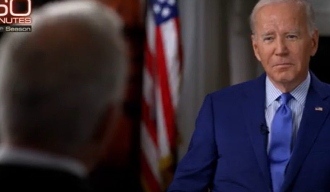NOW IT CAN BE TOLD: Report Claims ‘Drowsy’ Joe Biden Had to be ‘Prodded’ Into Answering Questions in 2023 Interview on 60 Minutes