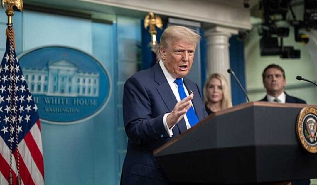 WATCH LIVE: President Trump Speaks to Reporters After Signing Executive Order to End Cashless Bail in DC and Leftist Jurisdictions Nationwide