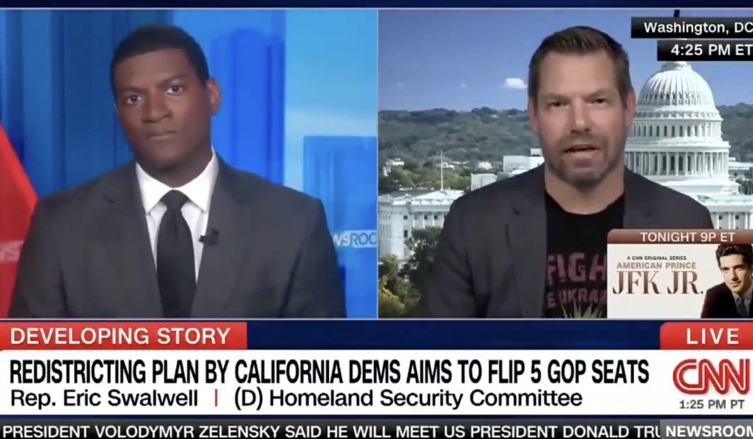 Sleazebag Eric Swalwell Goes Full Unhinged — Says Republicans Should Be “Buried Below the Capitol” (VIDEO)