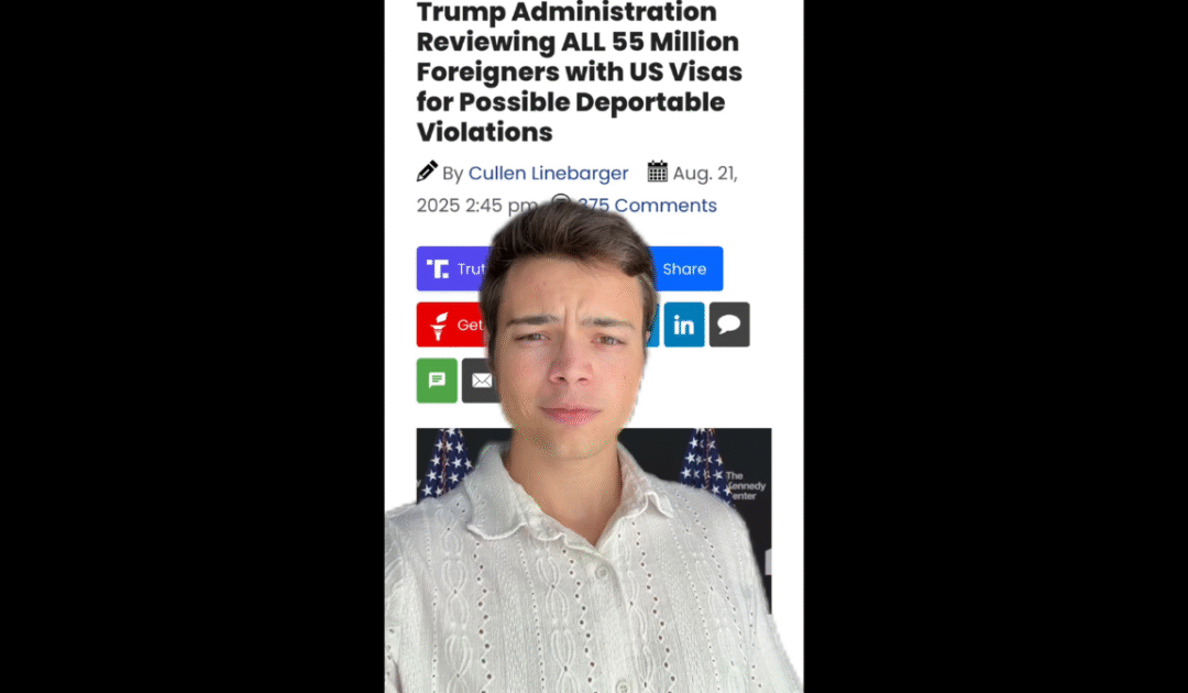 Victor Reacts: When Did America Get Flooded With 55 Million Visa Holders? (VIDEO)
