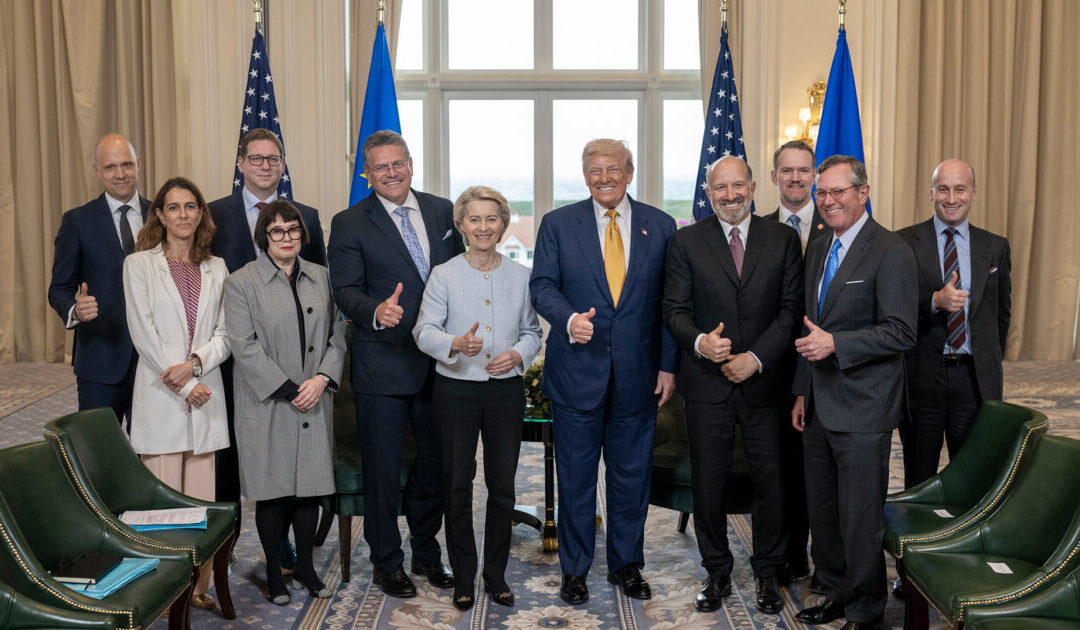 Trump’s Big Win on EU Trade Sealed with a Joint Statement