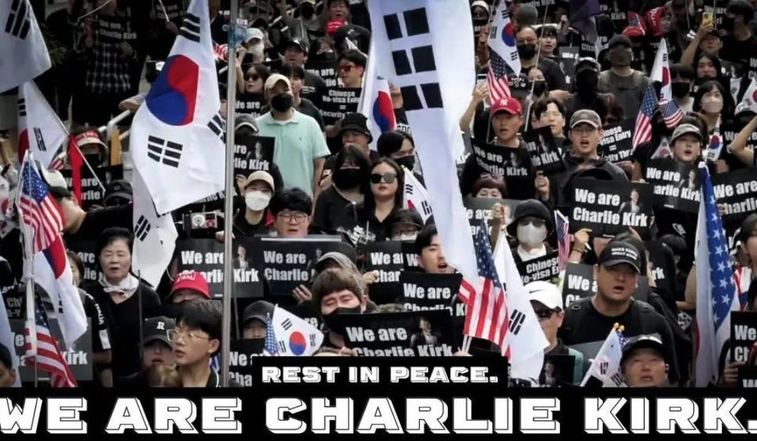Honoring Charlie Kirk — His Legacy Lives On in Korea
