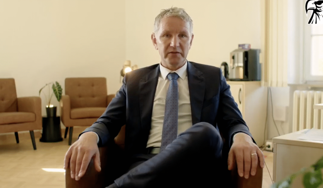 Germany’s Free Speech Crackdown: AfD Thuringia State Chairman Björn Höcke Fined $35,000 for Saying “Everything for Germany”