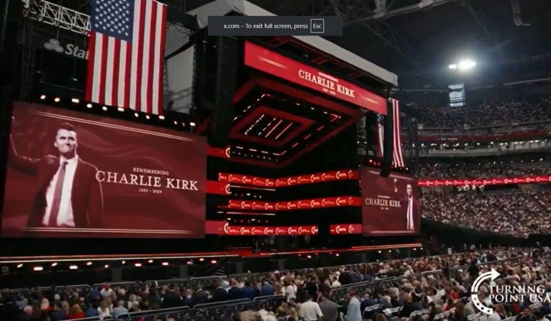 Must Watch: Steve Bannon’s WarRoom Beautifully Captures Powerful Moments from Charlie Kirk’s Memorial (Video)