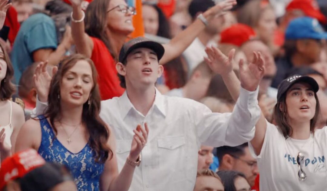 Tens of Thousands Worship Jesus Christ at Charlie Kirk’s Memorial Service (VIDEO)
