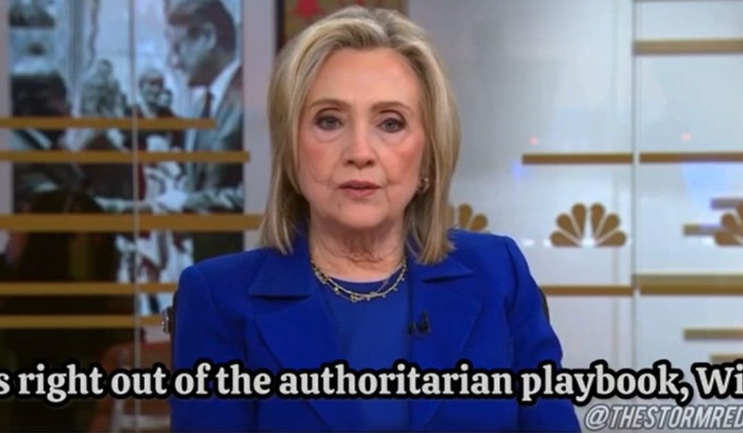 WICKED: Democrats Send Out Soulless Hillary to Gaslight Americans that Democrats Are Actually the Victims of Censorship – List Includes  Every Single Thing Fascist Left Did to Censor and Silence Republicans