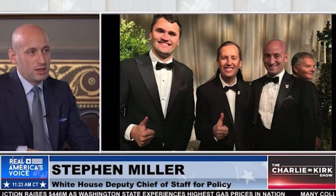 WATCH: “It Will Happen, and We Will do it in Charlie’s Name” – Stephen Miller Confirms DOJ, DHS, and Entire Government to Use Every Resource to “Destroy” the Left’s “Domestic Terror Movement”