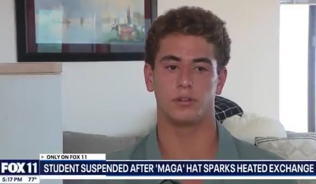 Teacher LIES About High School Student Who Was Suspended After Being Assaulted For Wearing MAGA Hat in Honor of Charlie Kirk