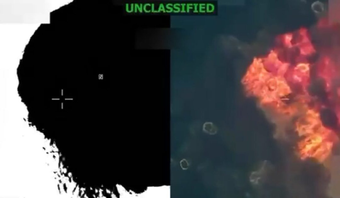 President Trump Posts Video of Third Drug-Trafficking Vessel Getting Blown Up, “The Strike Killed 3 Male Narcoterrorists” (VIDEO)