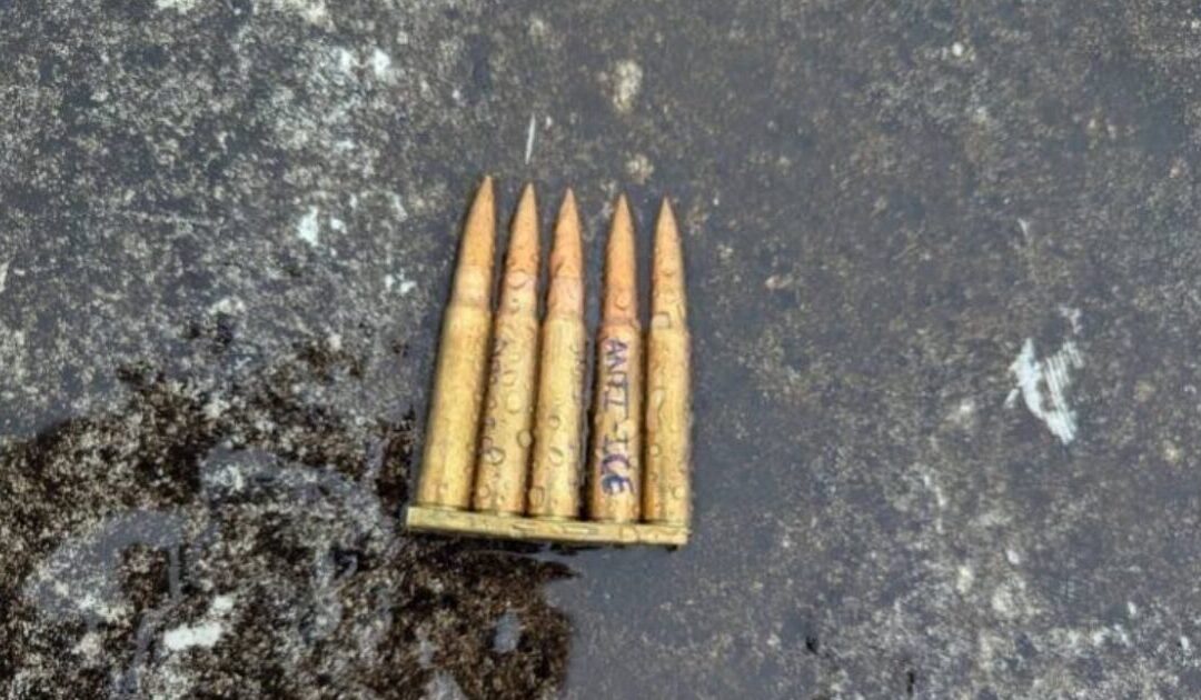 JUST IN: FBI Releases Photo Showing Anti-ICE Messages on Bullet Casings Engraved by Dallas ICE Shooter Identified as 29-Year-Old Joshua Jahn