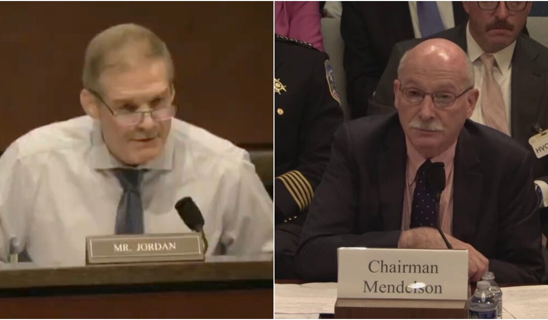 Jim Jordan SHREDS DC Council Chair for COOKING the Crime Books — EXPOSES Him for Fudging Stats with Fake Category “Taking Property Without Right” Instead of Calling It “Stealing”