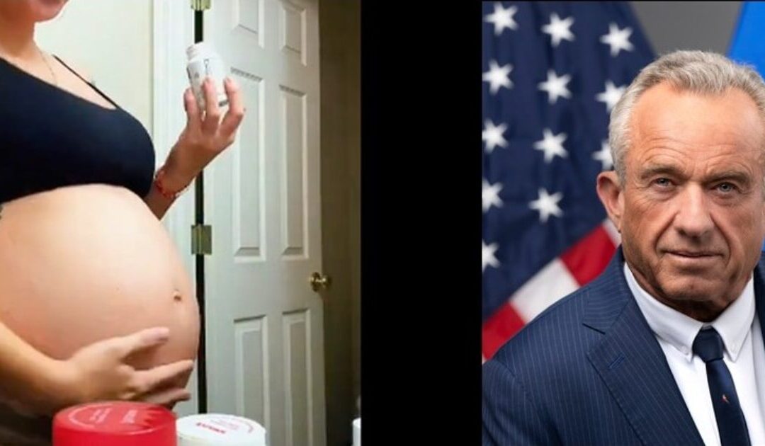 Insane Liberal Pregnant Women Chug Tylenol to Protest Trump and RFK Jr.
