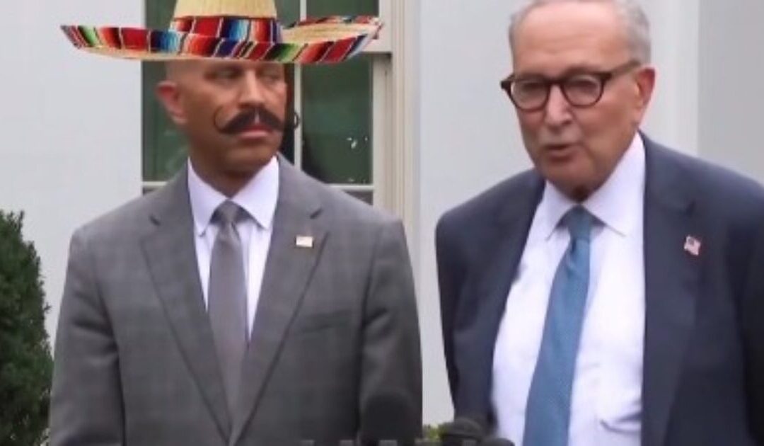 EPIC! Trump Posts Spoof Video of Hakeem Jefferies in Sombrero as Schumer Pushes Healthcare for Illegal Aliens (VIDEO)