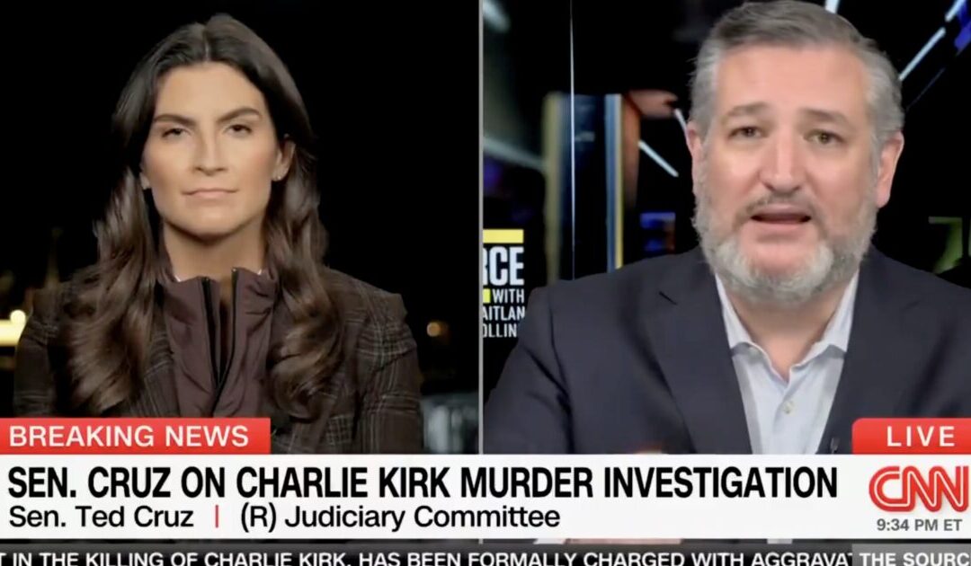 Ted Cruz DESTROYS CNN Hack Kaitlan Collins for Pushing Fake Narrative — Confronts Her Head-On Over Claim “Motive Still Unclear” in Charlie Kirk Assassination