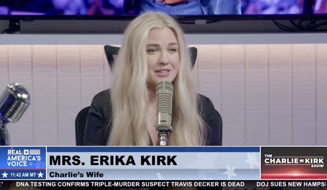 Erika Kirk Reveals Charlie Left Her Stacks of Diaries, Unreleased Interviews, and His 2028 Plans: “I Think Charlie Prepared Me for This, and I Didn’t Even Know it”