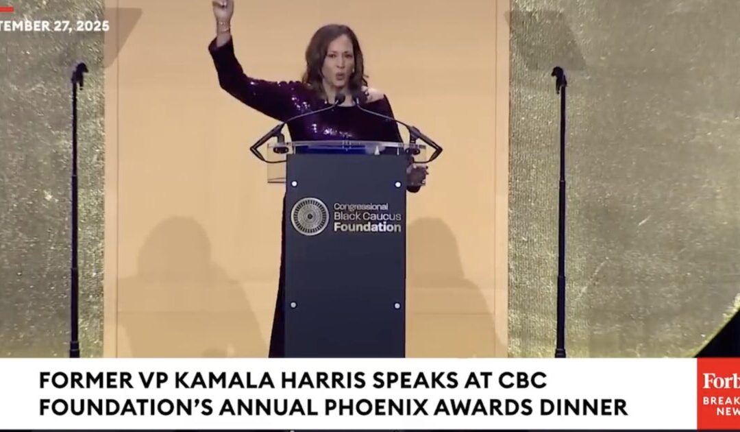 Kamala Harris Rages at Black Caucus Gala — Attacks ‘Unhinged’ Trump, Republicans and Incites Leftist Violence: “We MUST Fight FIRE with FIRE!”
