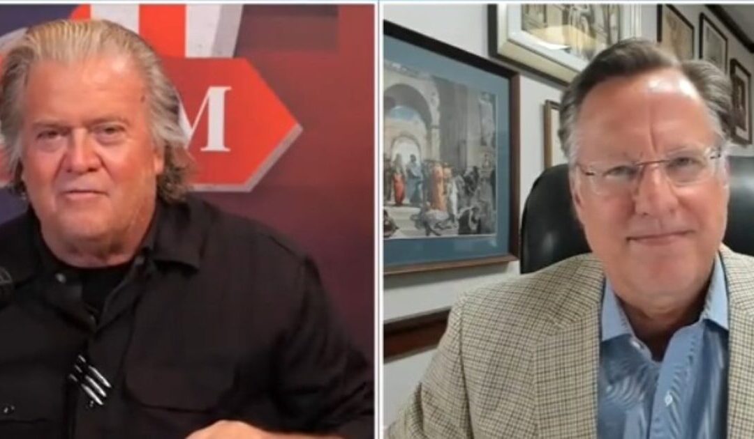 War Room’s Steve Bannon and Dave Brat on the Left’s Hypocrisy on Free Speech – “After Covid, They Shut Down the Entire Country. They Shut Down Churches, They Shut Down the Conservative Voice” (VIDEO)