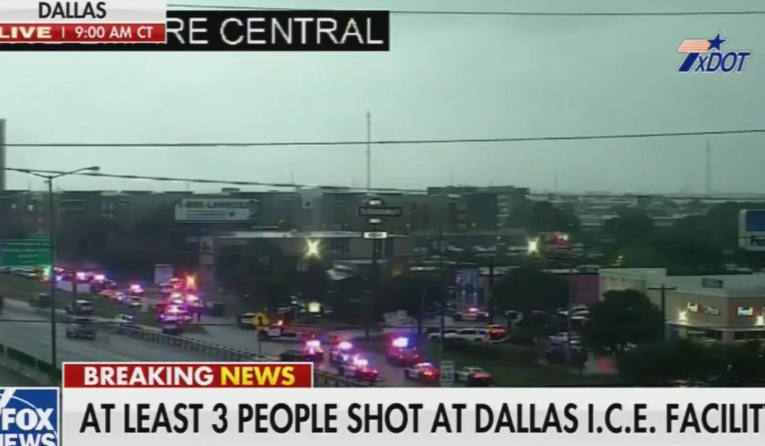 Breaking: Multiple People Shot at Dallas, Texas ICE Facility – Sniper Suspect Dead