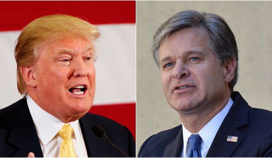 BREAKING: President Trump UNLEASHES on Chris Wray After FBI Admits to 274 Plainclothes Agents on Jan. 6: “That’s Two in a Row, Comey and Wray, Who Got Caught LYING”
