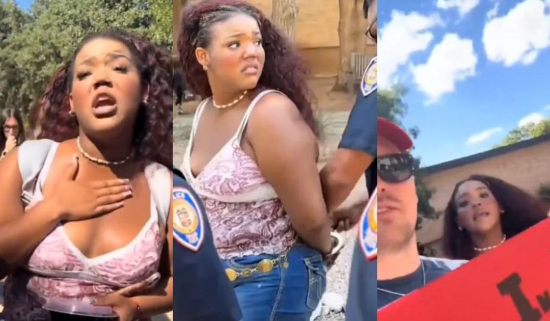 WATCH: Evil Texas Tech Student Arrested and Expelled After Assaulting Mourners at Charlie Kirk Vigil, Shouting: ‘F-ck ‘Yall, Yo homie Dead! He Got Shot in the Head!’