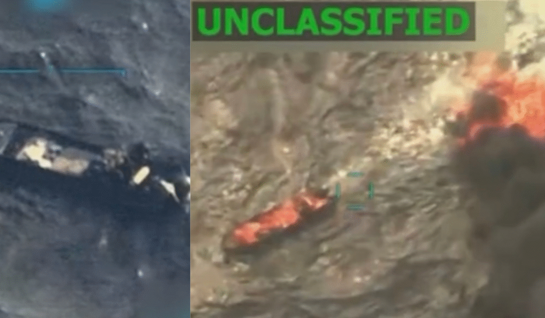 WATCH: President Trump Posts Video of Another Drug Boat Getting SMOKED, Warns, “IF YOU ARE TRANSPORTING DRUGS THAT CAN KILL AMERICANS, WE ARE HUNTING YOU!”