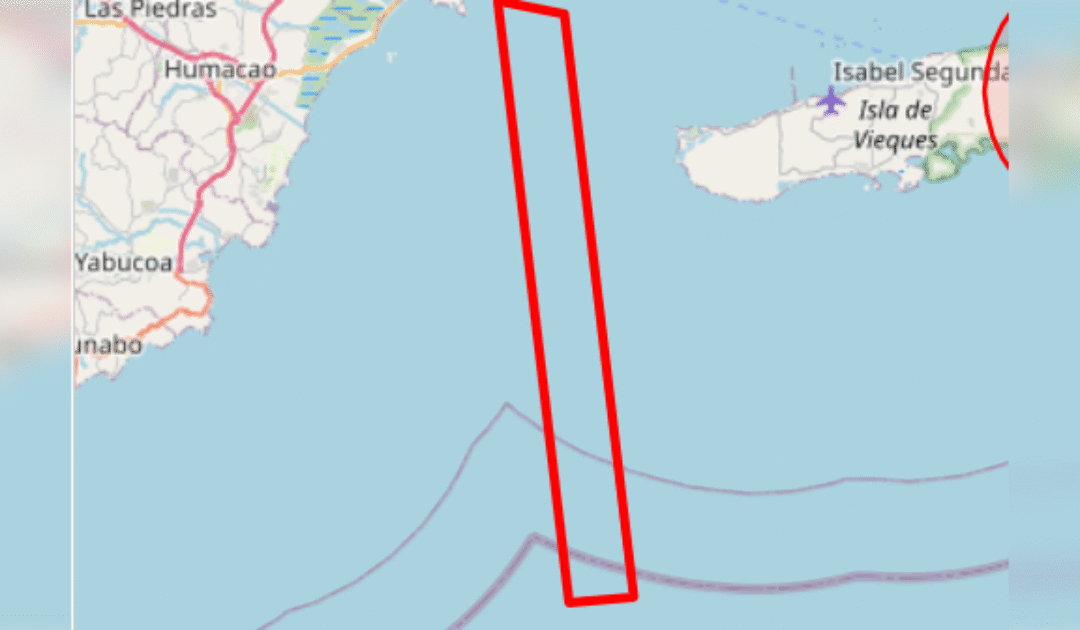 FAA Declares Airspace Over Ceiba, Puerto Rico ‘National Defense Airspace’ Amid Rumors of a U.S. Potential Land Strike on Venezuela
