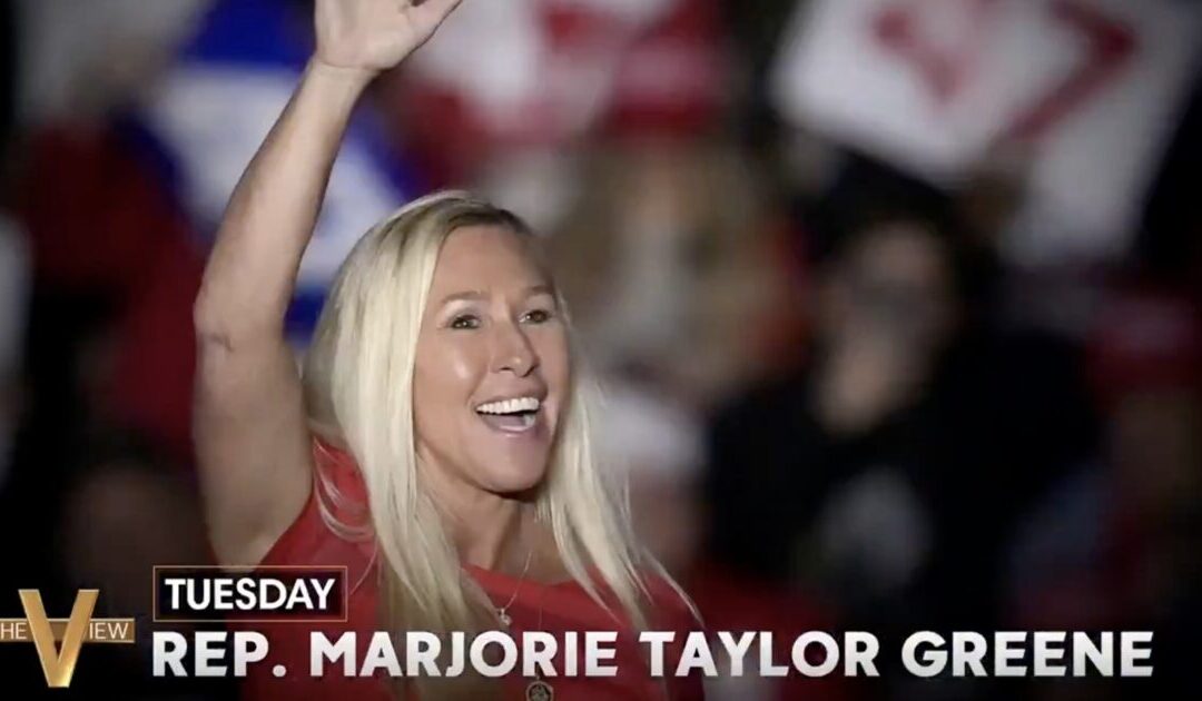 Rep. Marjorie Taylor Greene to Appear on the Leftist Circus’ The View’ Next Week on Election Day