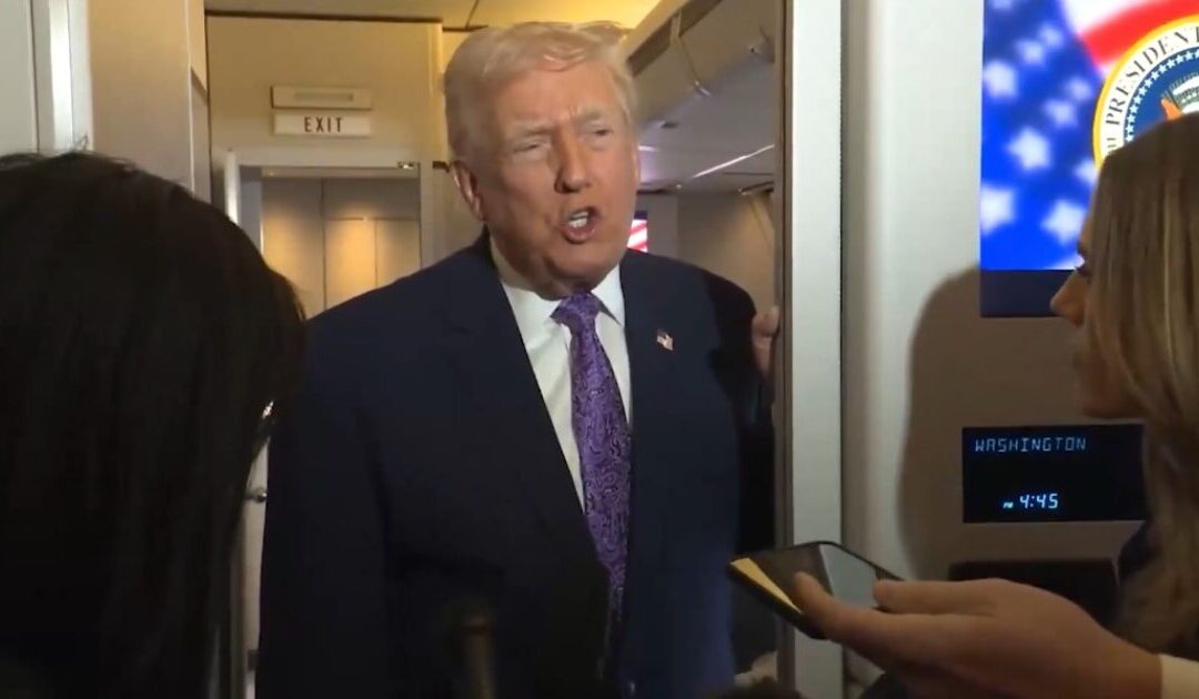 “We Should Throw Her the Hell Out of the Country!” – Trump GOES OFF on Ilhan Omar For Marrying Her Brother (VIDEO)