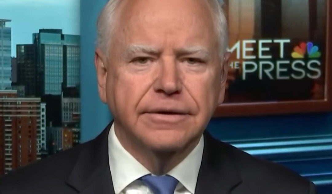 ‘Biden 2024’ Advocate Tim Walz Says Trump is ‘Fading Physically’ — ‘Deeply Concerned’ About His Mental Acuity