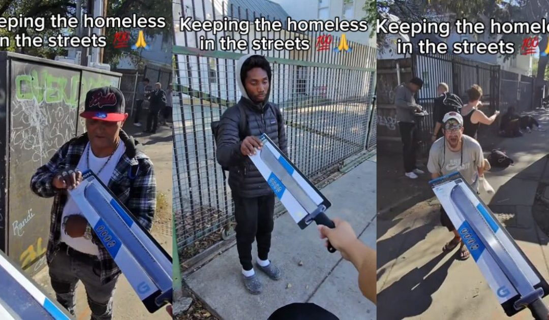 Wannabe Influencer Sparks Outrage by Handing Out Machetes and Booze to Homeless in Austin and New Orleans