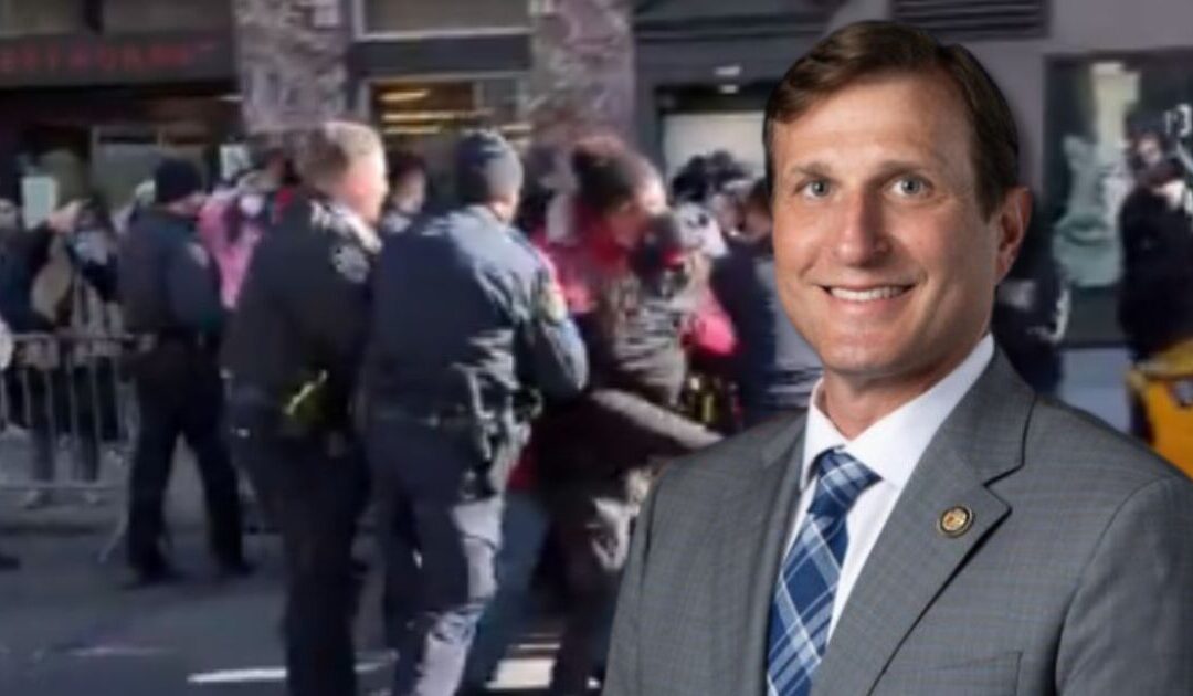 Democrat Rep. Dan Goldman Blames ICE for ‘Instigating’ Violent NYC Rioters — Just by Parking in a Garage