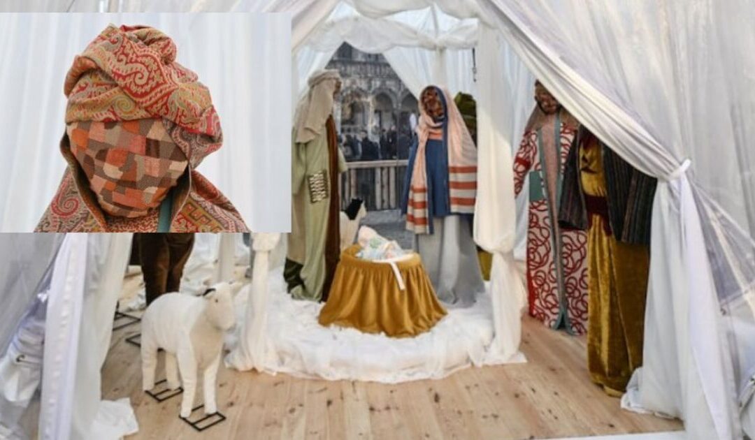 Head of Baby Jesus Stolen from Controversial ‘Inclusive’ Nativity Scene in Brussels’ Grand Place (VIDEO)