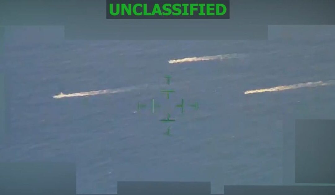 Happy New Year: US Military SMOKES Three Drug Boats Traveling as a Convoy, Killing at Least 3 Narco-Terrorists (VIDEO)