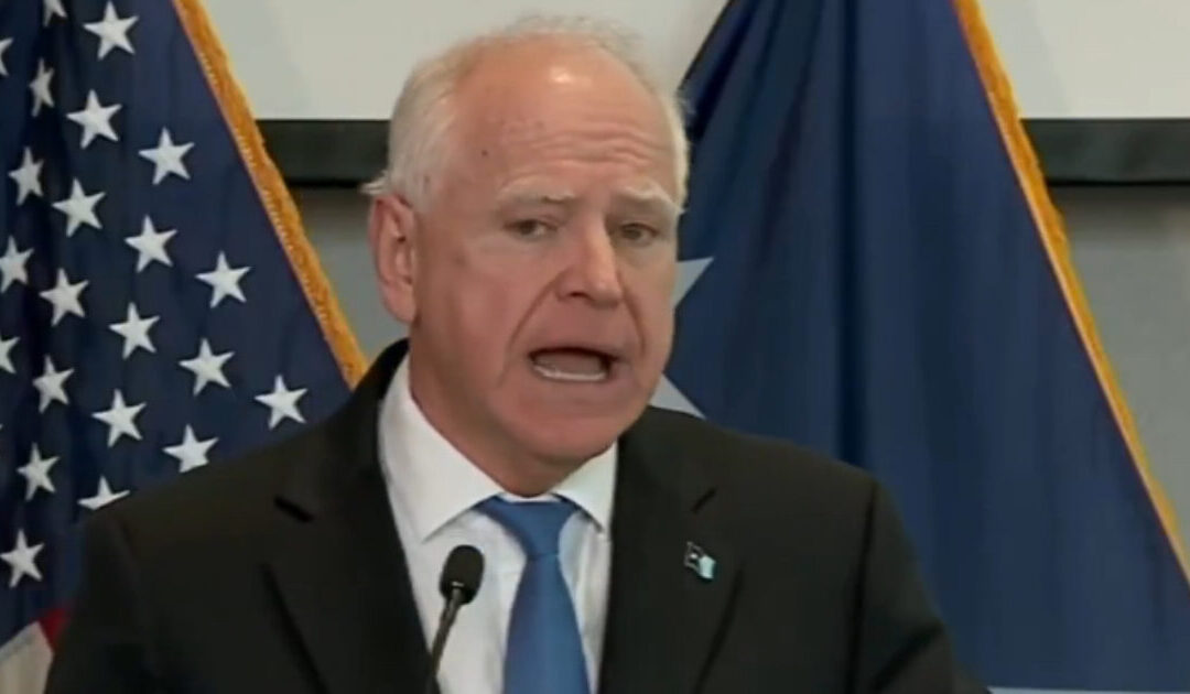 Tim Walz Attacks President Trump After HHS Department Freezes Childcare Payments to Minnesota Amid Widespread Somali Fraud