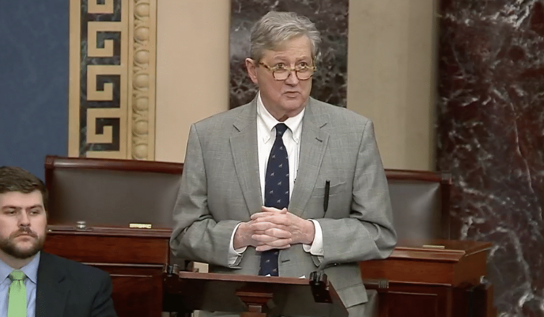 Senator John Kennedy Brings Somali Fraud to the Senate Floor, Blames Minnesota Democrats