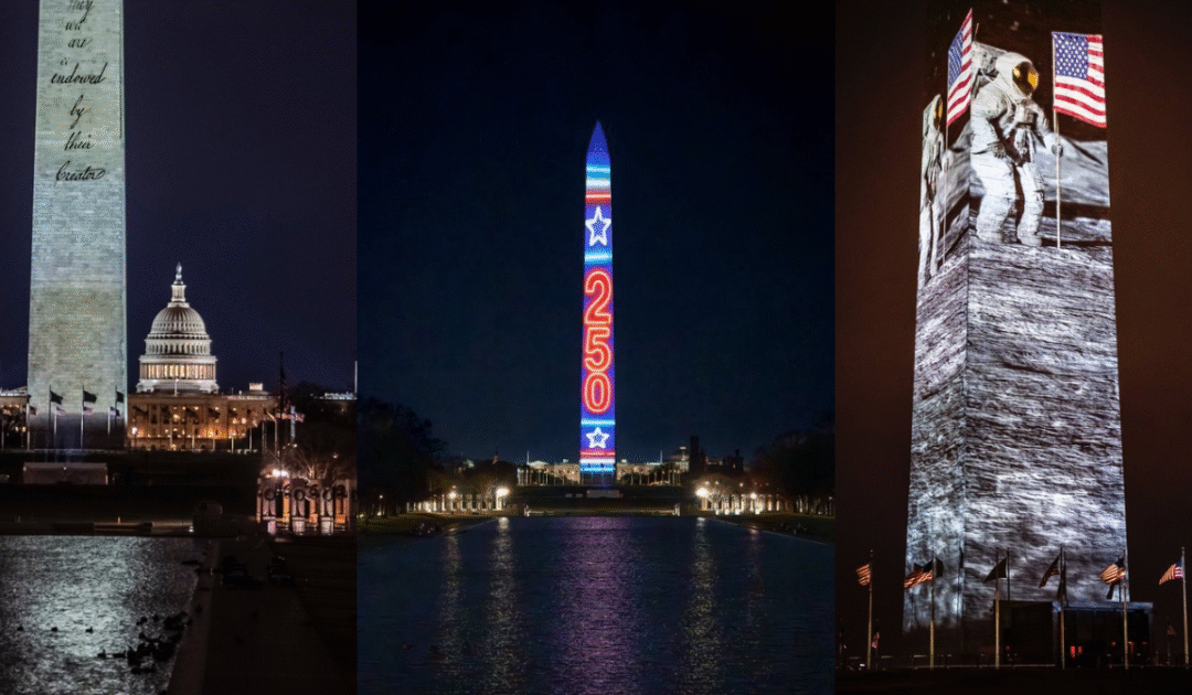 WATCH LIVE: Trump Kicks off America’s 250th Year with New Years Show and Washington Monument Lighting to Tell the Story of America