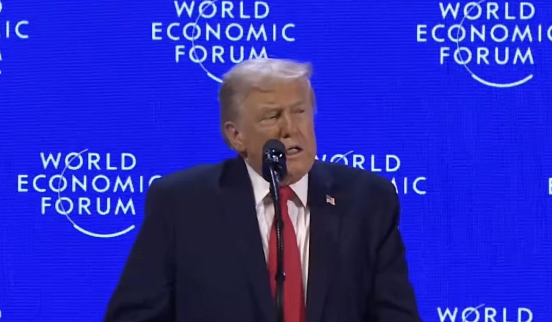 WATCH LIVE: President Trump to Deliver Epic Special Address at the World Economic Forum in Davos – “America will be well represented in Davos — by Me”