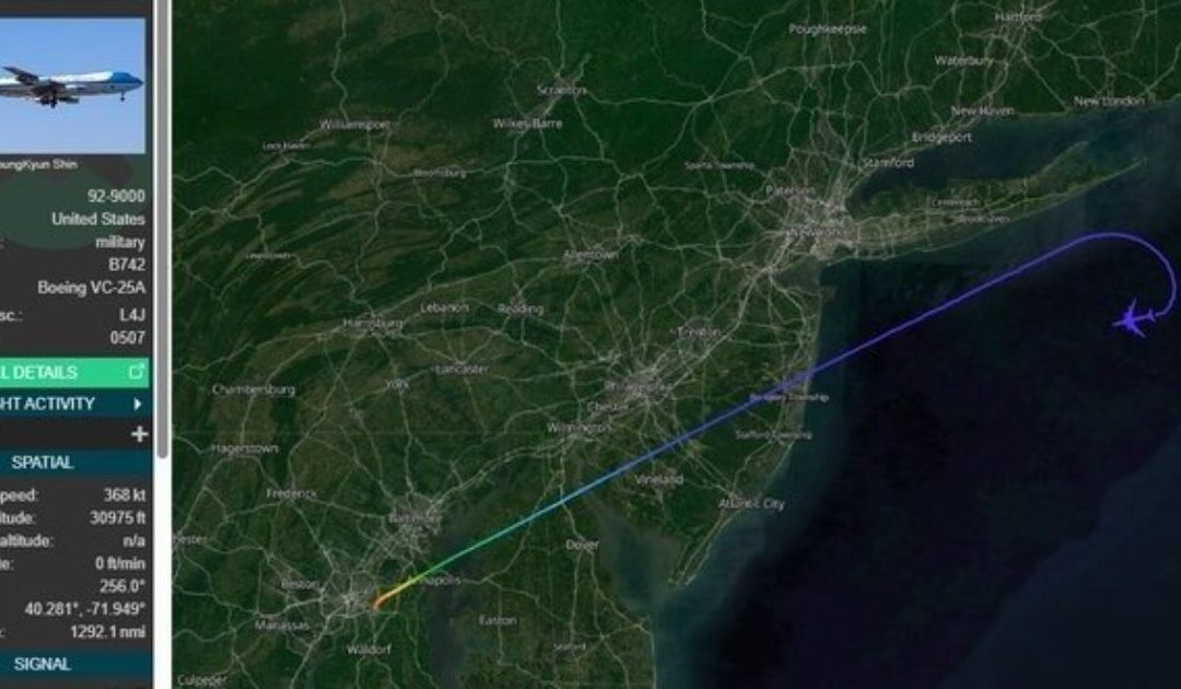 Air Force One Makes Sudden U-Turn, Returns to DC After Electrical Issue, President Trump to Switch Planes for Trip to Davos