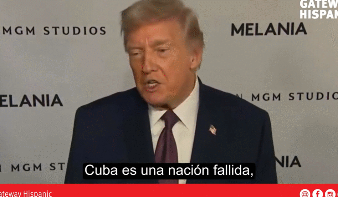 Trump calls Cuba a failed nation and questions its future viability (VIDEO)