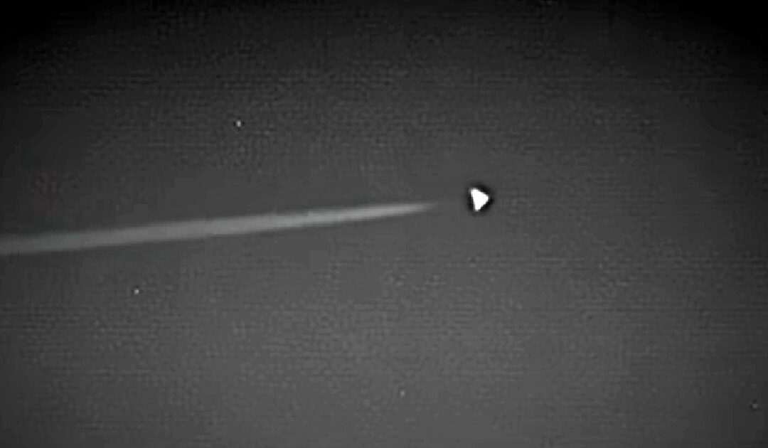 THE ‘DORITOS’: Independent Explorer Registers Mysterious UFO-Shaped Aircraft Above Area 51 (VIDEOS)