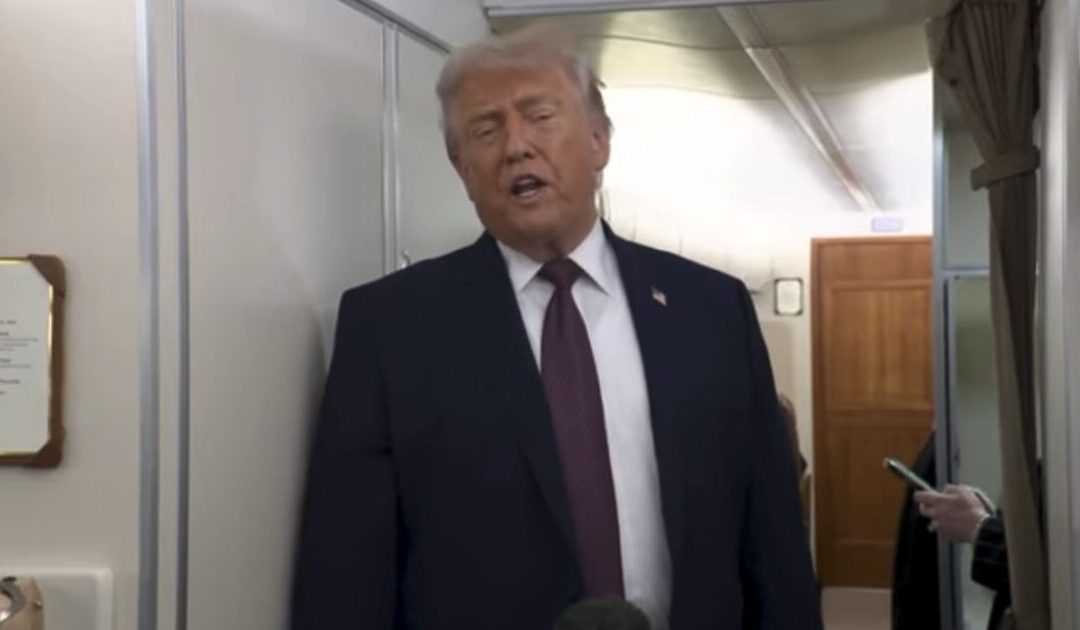 President Trump Announces a Large Fleet of US Warships Is Moving Towards Iran – Threatens Iran on Hanging Protesters