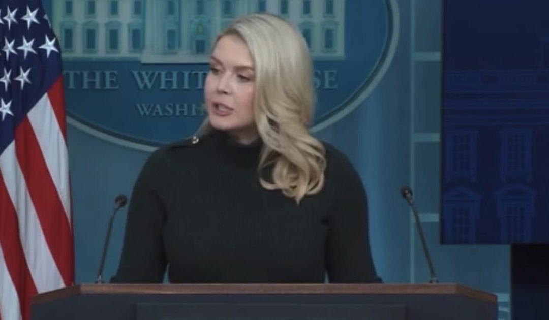 WATCH: WH Press Sec Slams Media’s “Selective Outrage” Over Alex Pretti When Asked “Where was that Outrage when Ashli Babbitt was Executed”