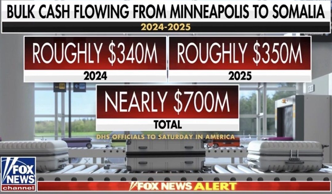 REVEALED: HUNDREDS OF MILLIONS in Cash Flown Through Minneapolis Airport Each Year by Somali Couriers (VIDEO)