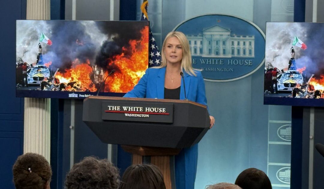 WATCH LIVE: Press Sec Karoline Leavitt Delivers Briefing Amid Minnesota Insurrection – 1 PM ET
