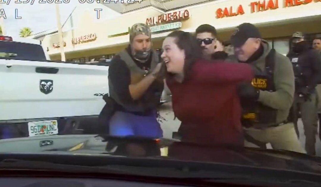 FAFO: Police Cam Footage Shows Moment Anti-ICE Agitator Manhandled After Punching Florida Trooper in the Face (VIDEO)